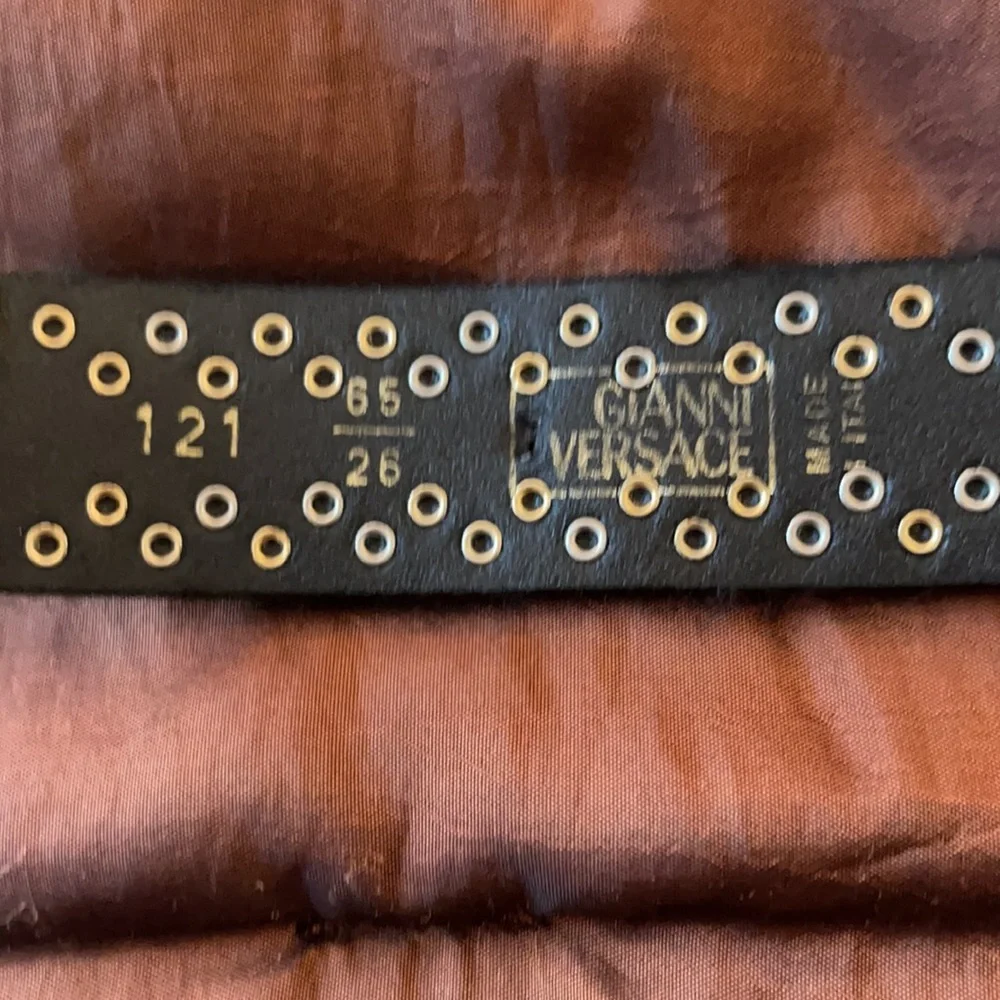 Gianni Versace Vintage Belt, EUC, BEAUTIFUL